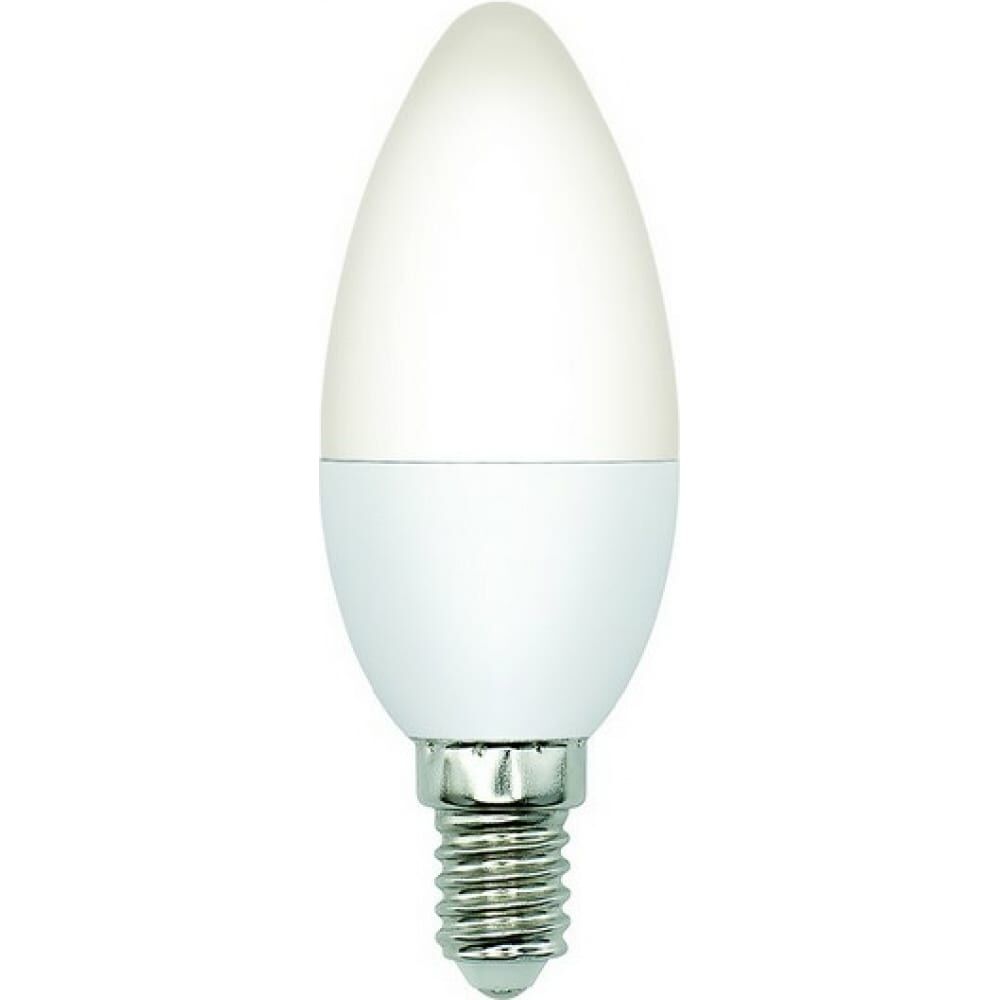 Светодиодная лампа Volpe LED-C37-7W/4000K/E14/FR/SLS