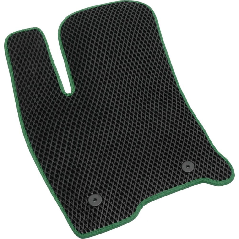 Водительский коврик для Lifan X60 I 2012 - 2022 Vicecar 1EV27003-темнозеленый