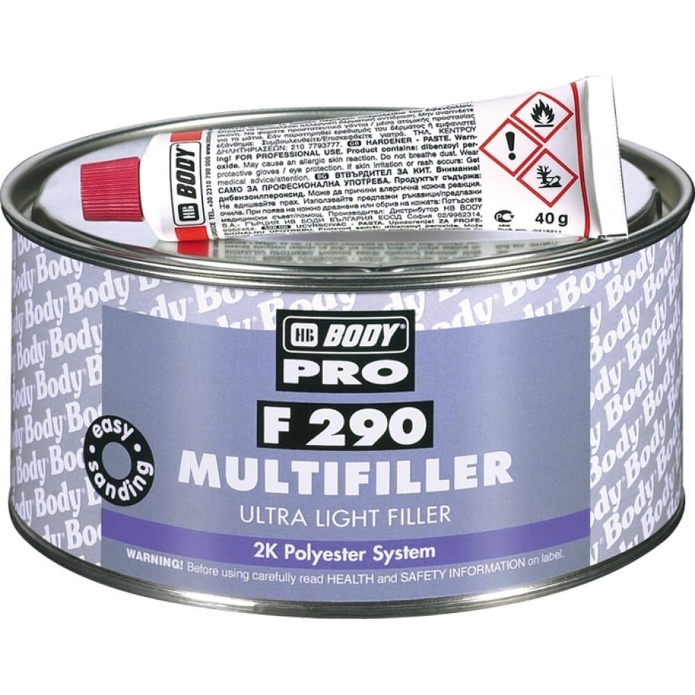 Шпатлевка HB BODY PRO F290 Ultra Light Multifiller Biege
