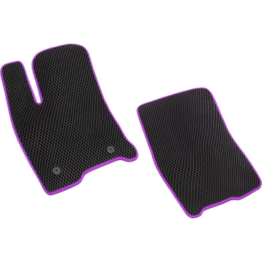 Передние коврики для Infiniti QX70 2013 -2017 Vicecar 2EV19013-фиолетовый