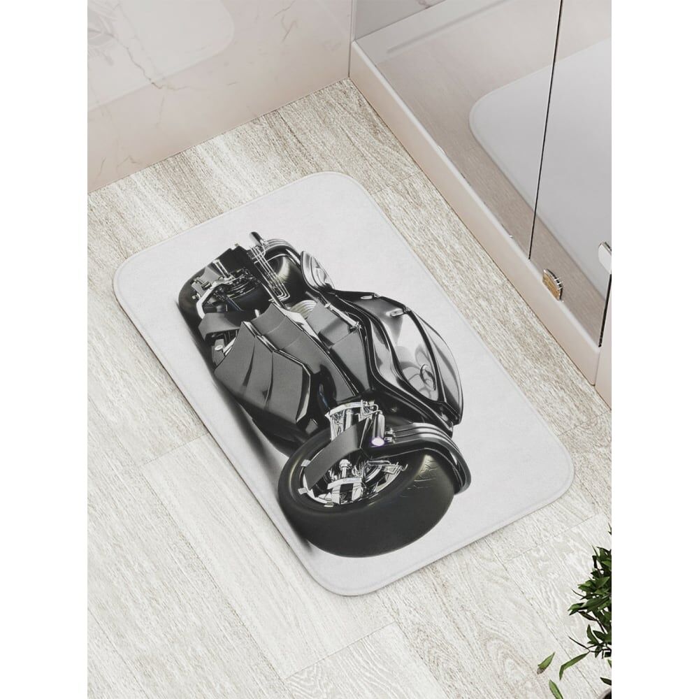 Противоскользящий коврик для ванной, сауны, бассейна JOYARTY Бронированный мотоцикл