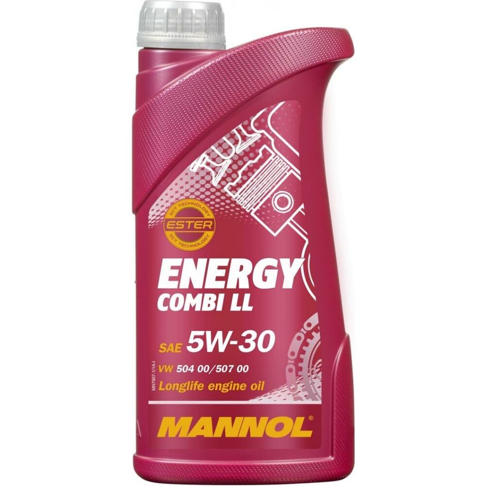Синтетическое моторное масло MANNOL ENERGY COMBI LL 5W30
