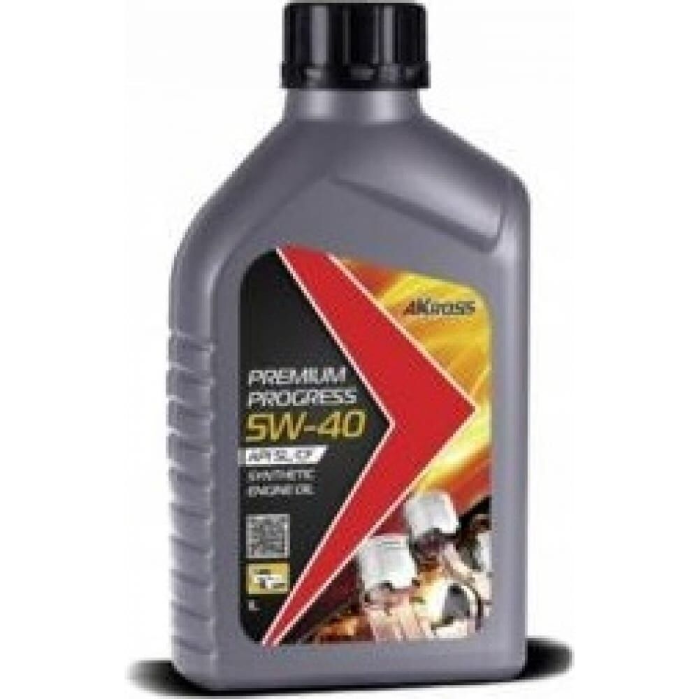 Моторное синтетическое масло AKross PREMIUM PROGRESS 5W-40 SL/CF