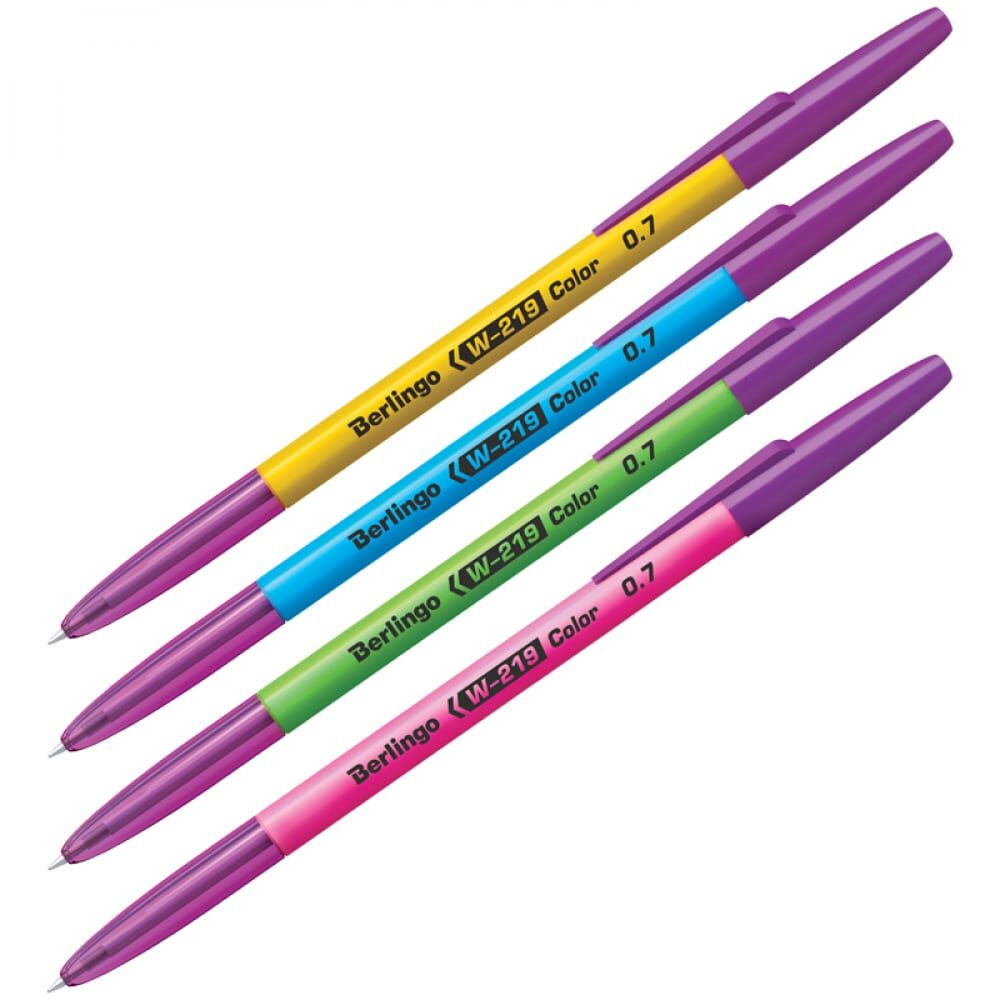 Шариковая ручка Berlingo W-219 Color